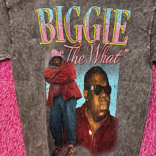 Biggie Smalls The What Ready to Die Album Art Hip Hop Tee M