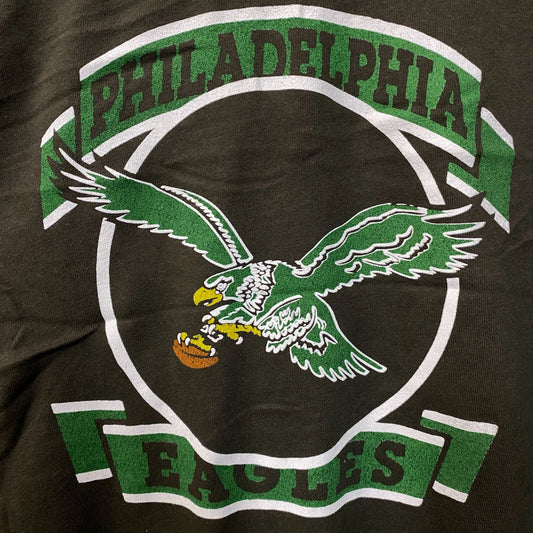 Junk Food Clothing Philadelphia Eagles Crop Crewneck Sweatshirt 2XL
