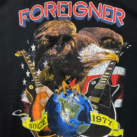 Foreigner Since 1977 Farewell Eagle Graphic Design T-Shirt 1X