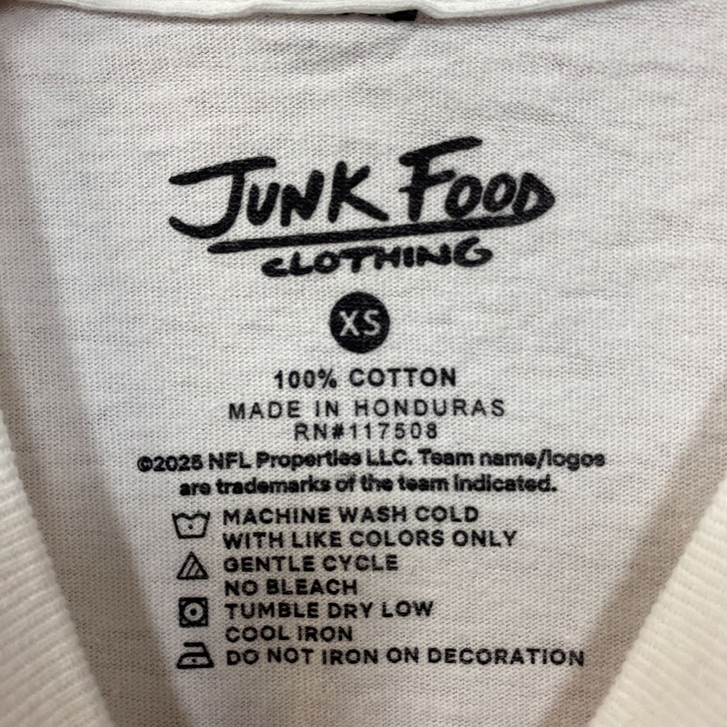 Junk Food Clothing NFL Denver Broncos Rushing Flea Market T-Shirt XS