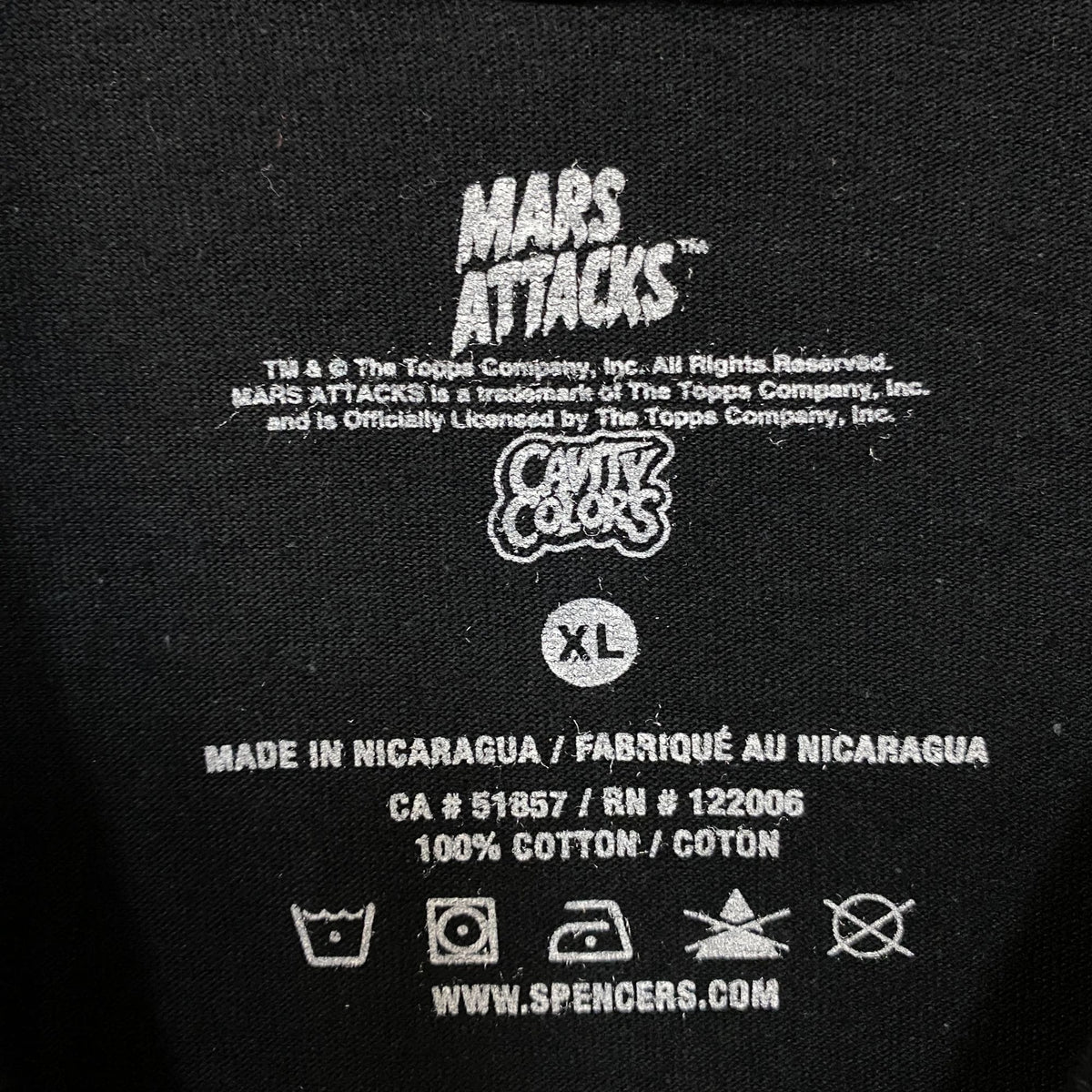 Mars Attacks "Unraveled" Graphic T-Shirt XL