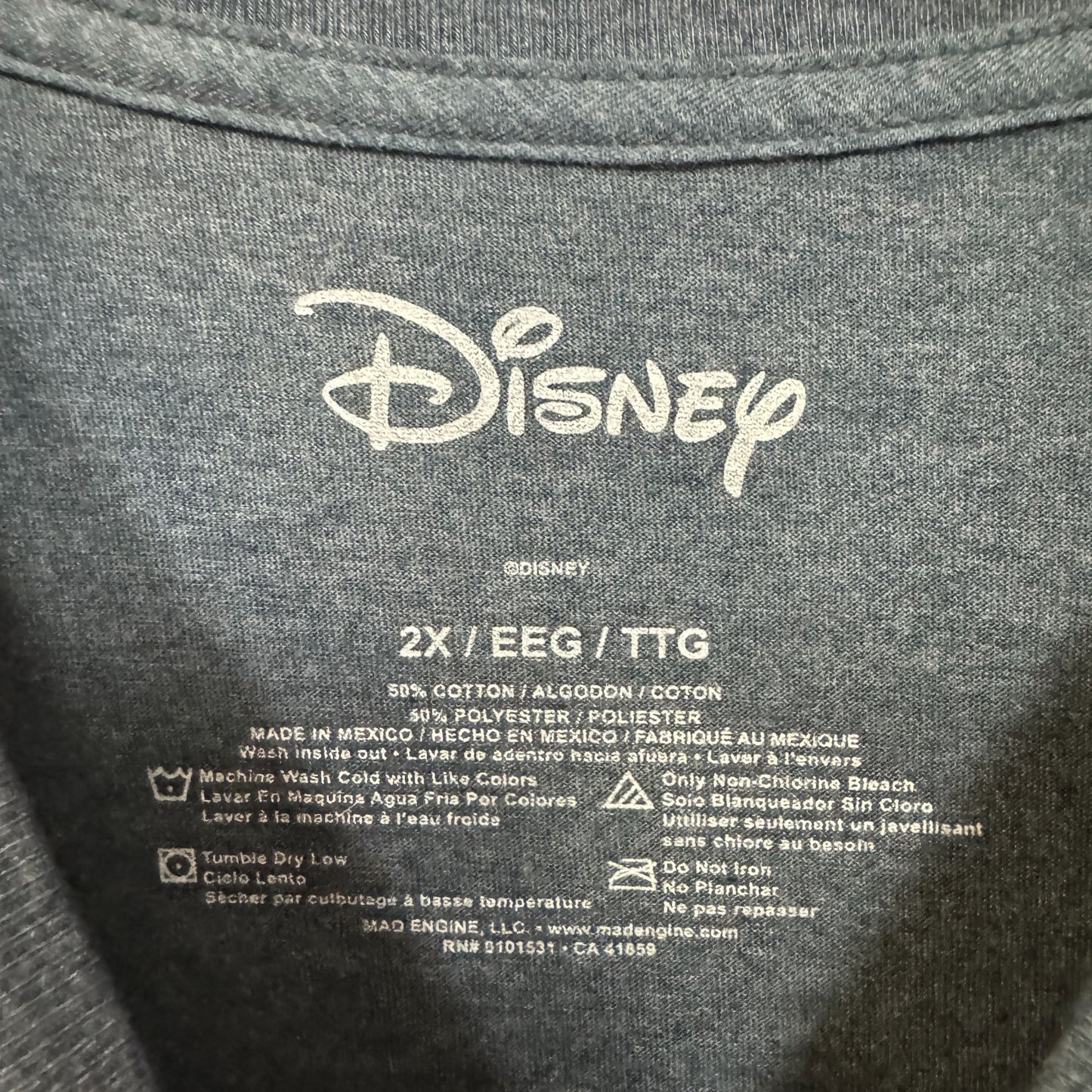 Body builder Mickey T-shirt size 2xl