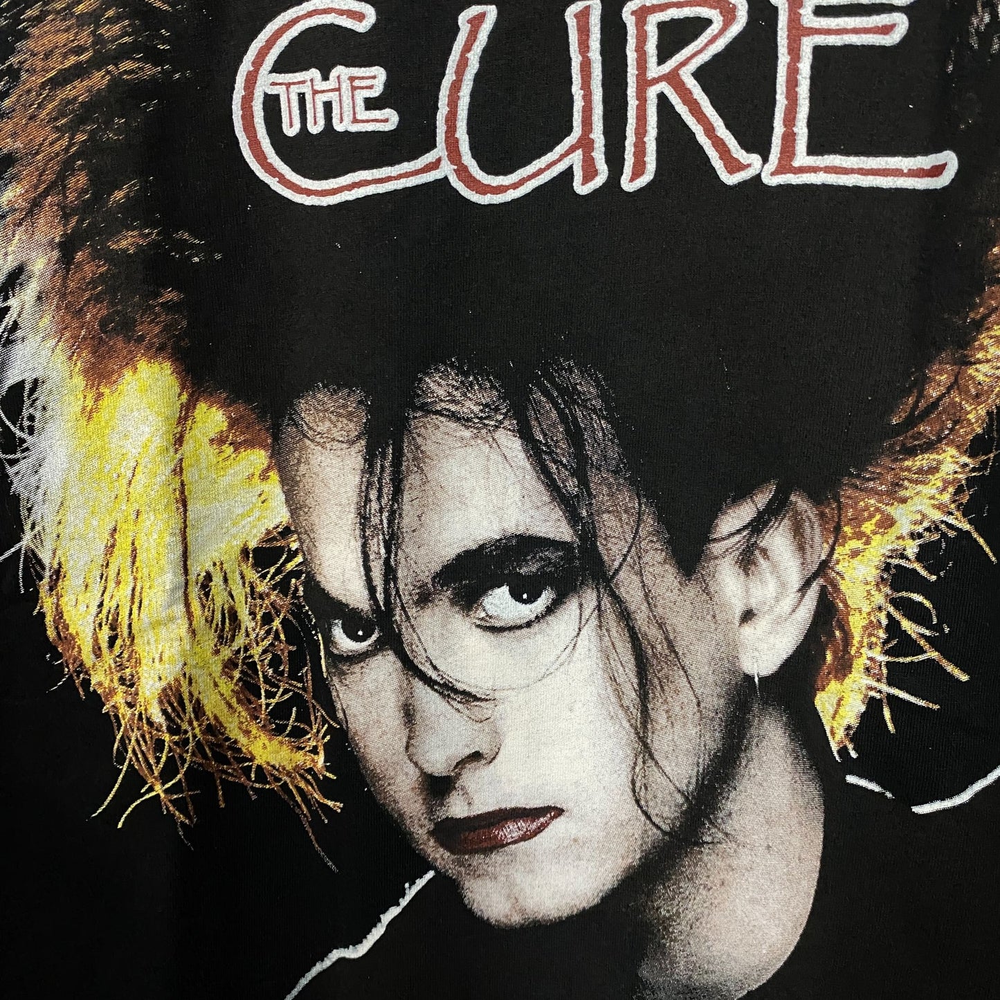 The Cure Robert Smith Graphic Band T-shirt Large