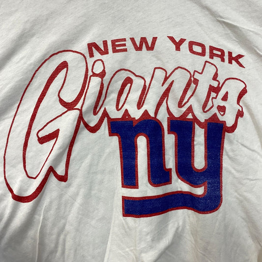 Junk Food Clothing New York Giants Touchdown Long Sleeve Crop Tee XS