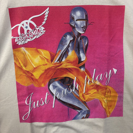 Aerosmith Just Push Play Album Cover T-Shirt XL