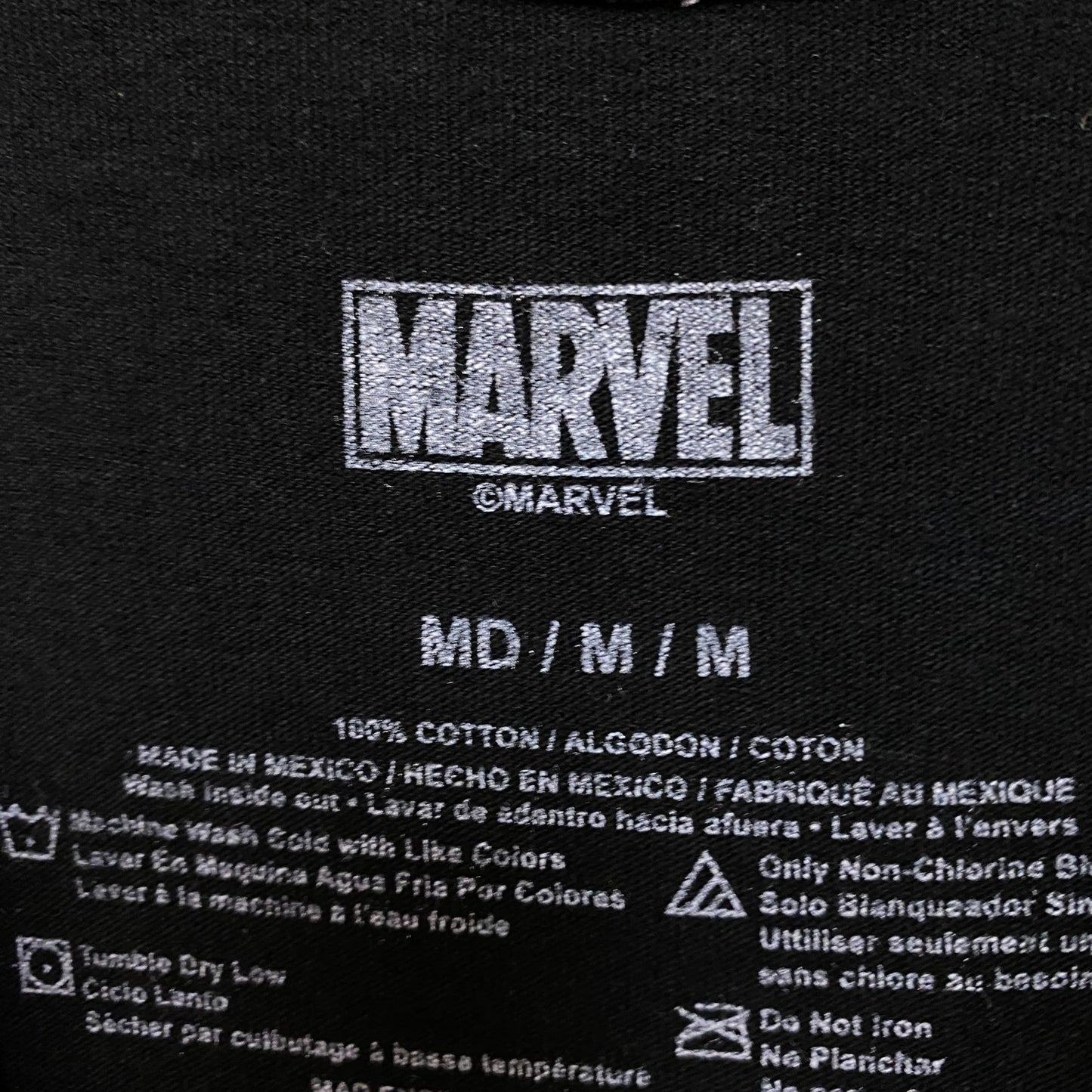 X-Men Animated Series Team Character Credit Marvel Tee M