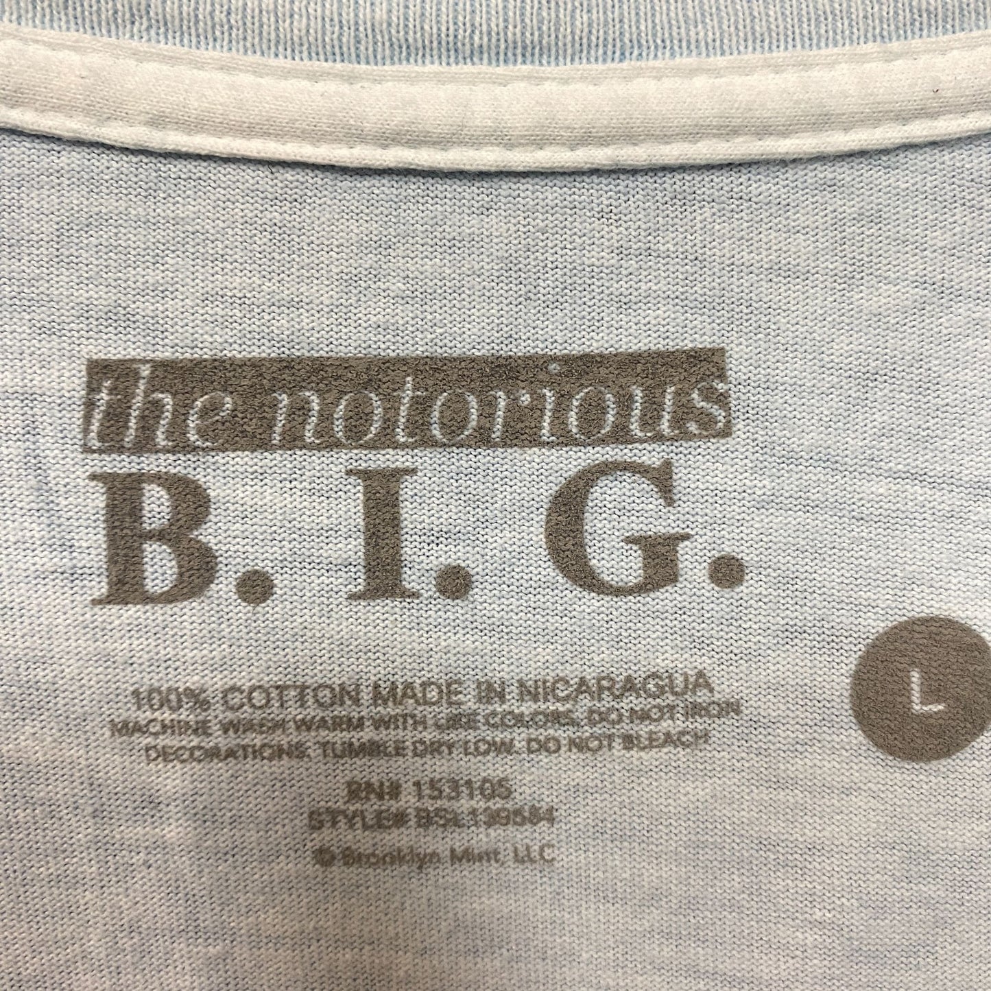 The Notorious B.I.G. It Was All A Dream T-shirt Large