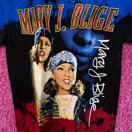 Mary J Blige The What Tie Dye Rap Tshirt size small
