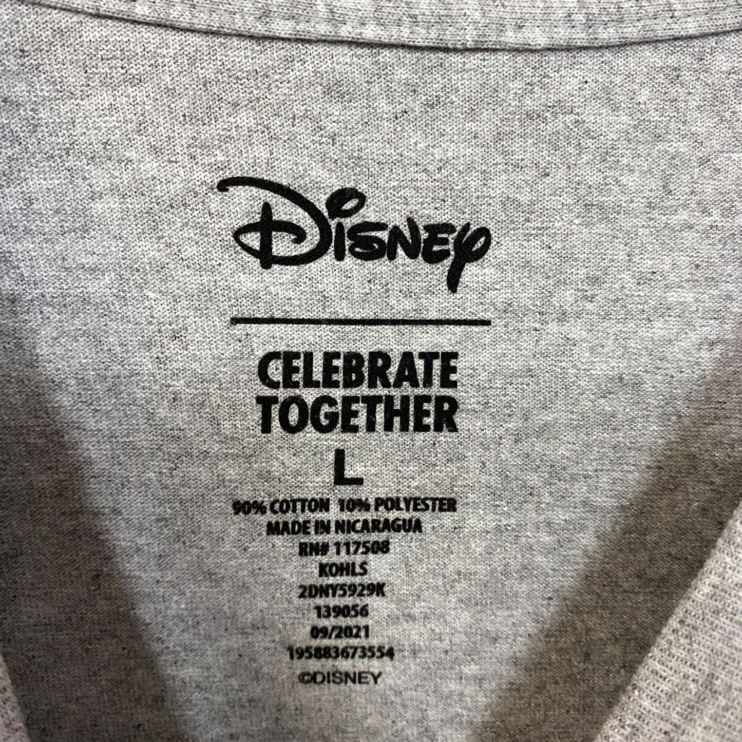 The Nightmare Before Christmas Jack Skellington Seasons Greetings T-Shirt Large