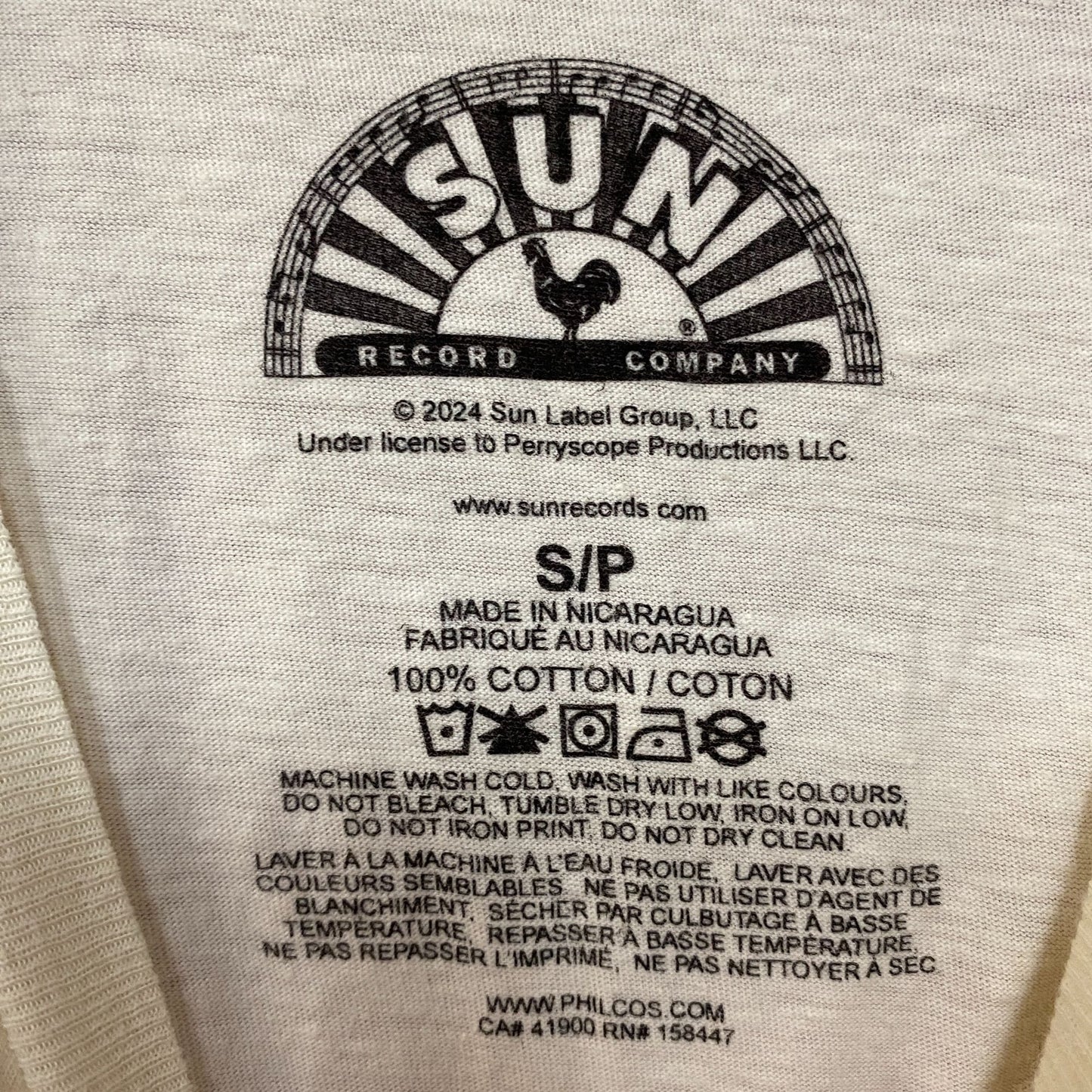 Sun Records Company Million Dollar Quartet T-Shirt Size Small