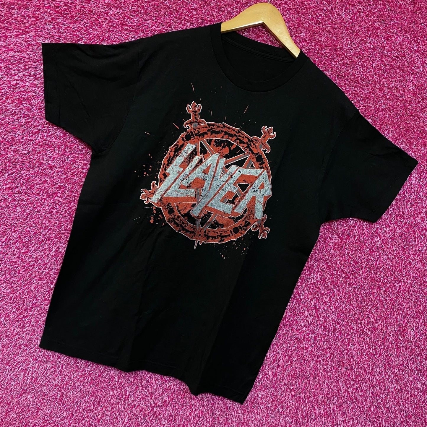 Slayer Raining Blood Rock Tshirt size Large