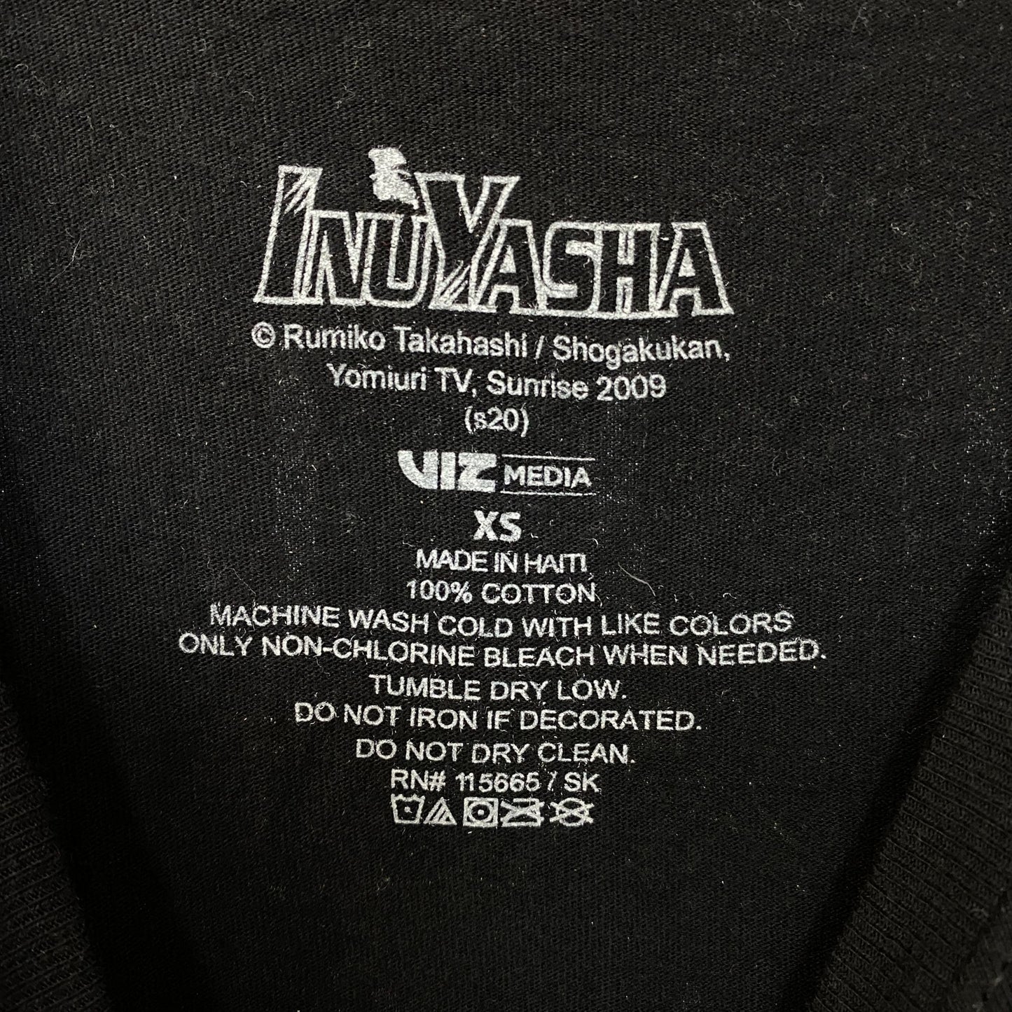 Inuyasha Sunset Team Retro Anime T-Shirt Extra Small