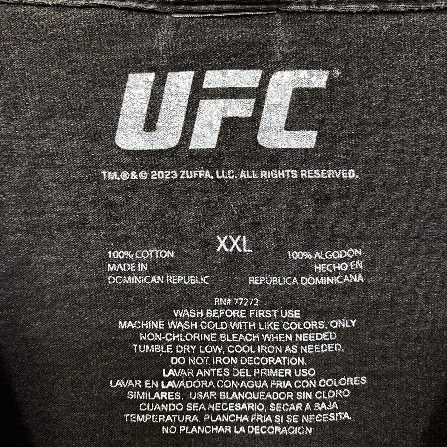 UFC The Notorious Conor McGregor T-Shirt 2XL