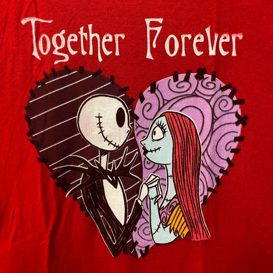 Disney The Nightmare Before Christmas Together Forever T-Shirt XL