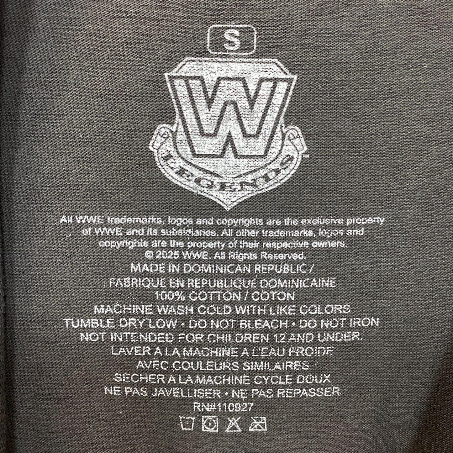 WWE Triple H King Of Kings Wrestling T-Shirt Small