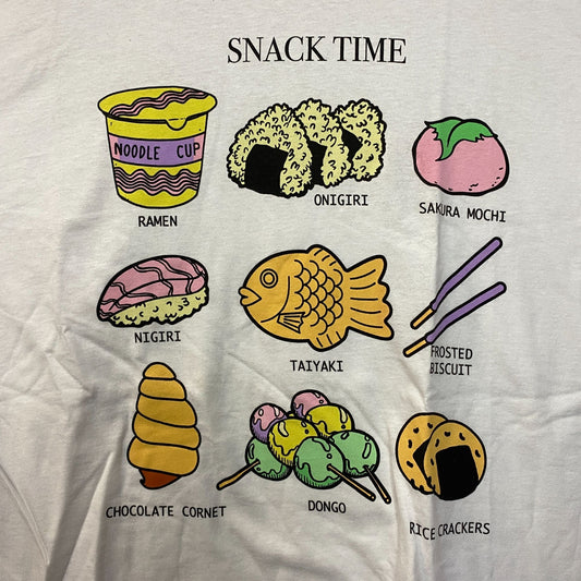 Snack Time Kawaii Snacks Tshirt size 0