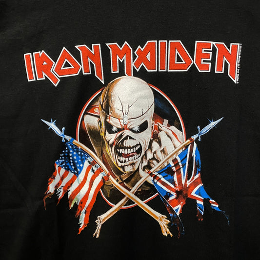 Iron Maiden The Trooper Piece of Mind Heavy Metal Band Tee large