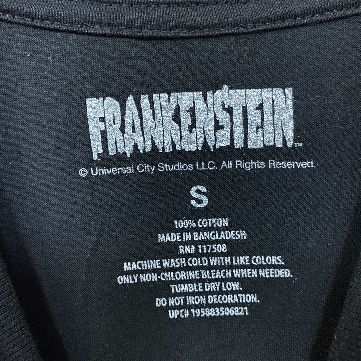 Frankenstein 1931 Classic Horror Film Promo Frankenstein Monsters T-Shirt Small