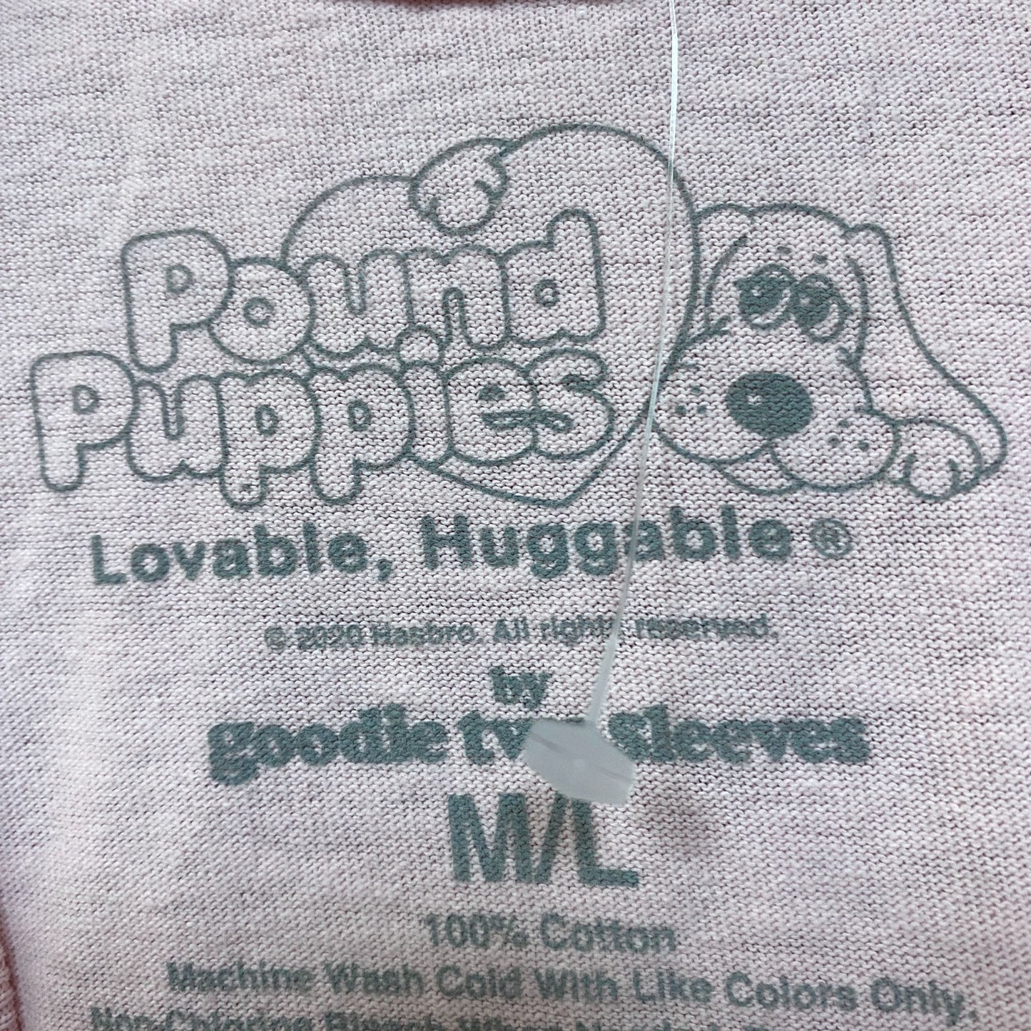 Self Care Dog Spa Distressed Pound Puppies TV Series Tee M/L