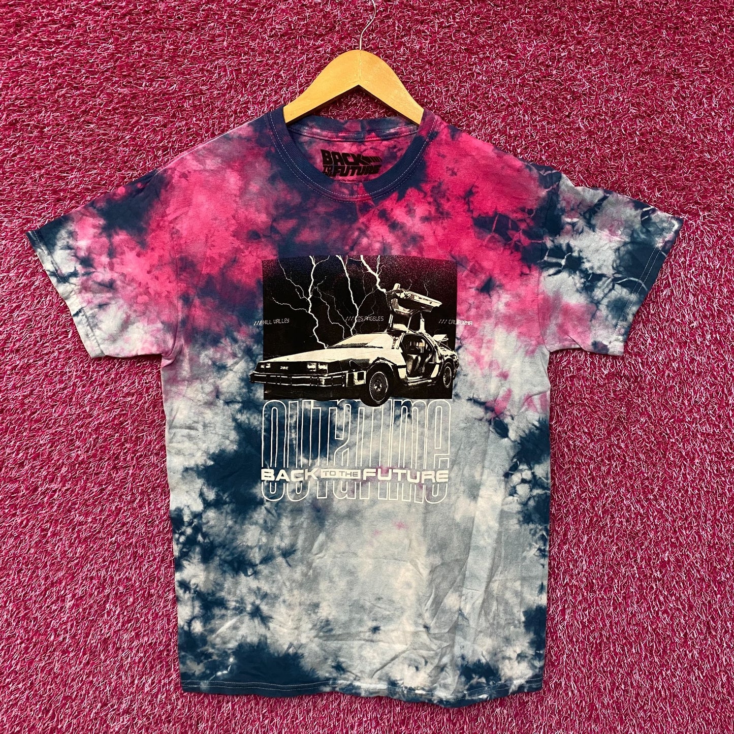 Back to the Future tiedye Movie Promo Tshirt size medium