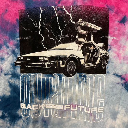 Back to the Future tiedye Movie Promo Tshirt size medium