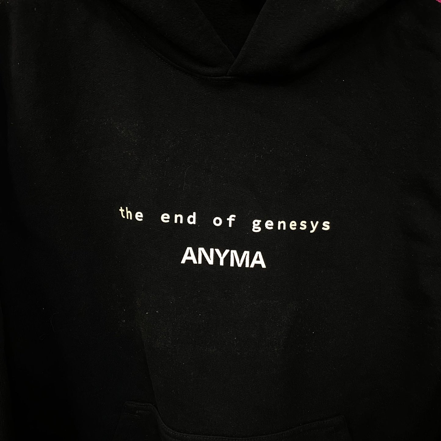Anyma "The End of Genesys" Black Pullover Hoodie Small