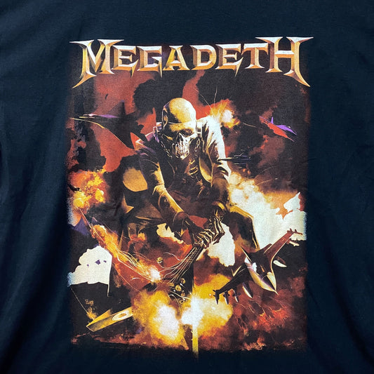Megadeth Vic Rattlehead Thrash Metal T-Shirt XL