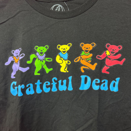 Grateful Dead Dancing Bears Psychedelic Rock Jam Band Tee S