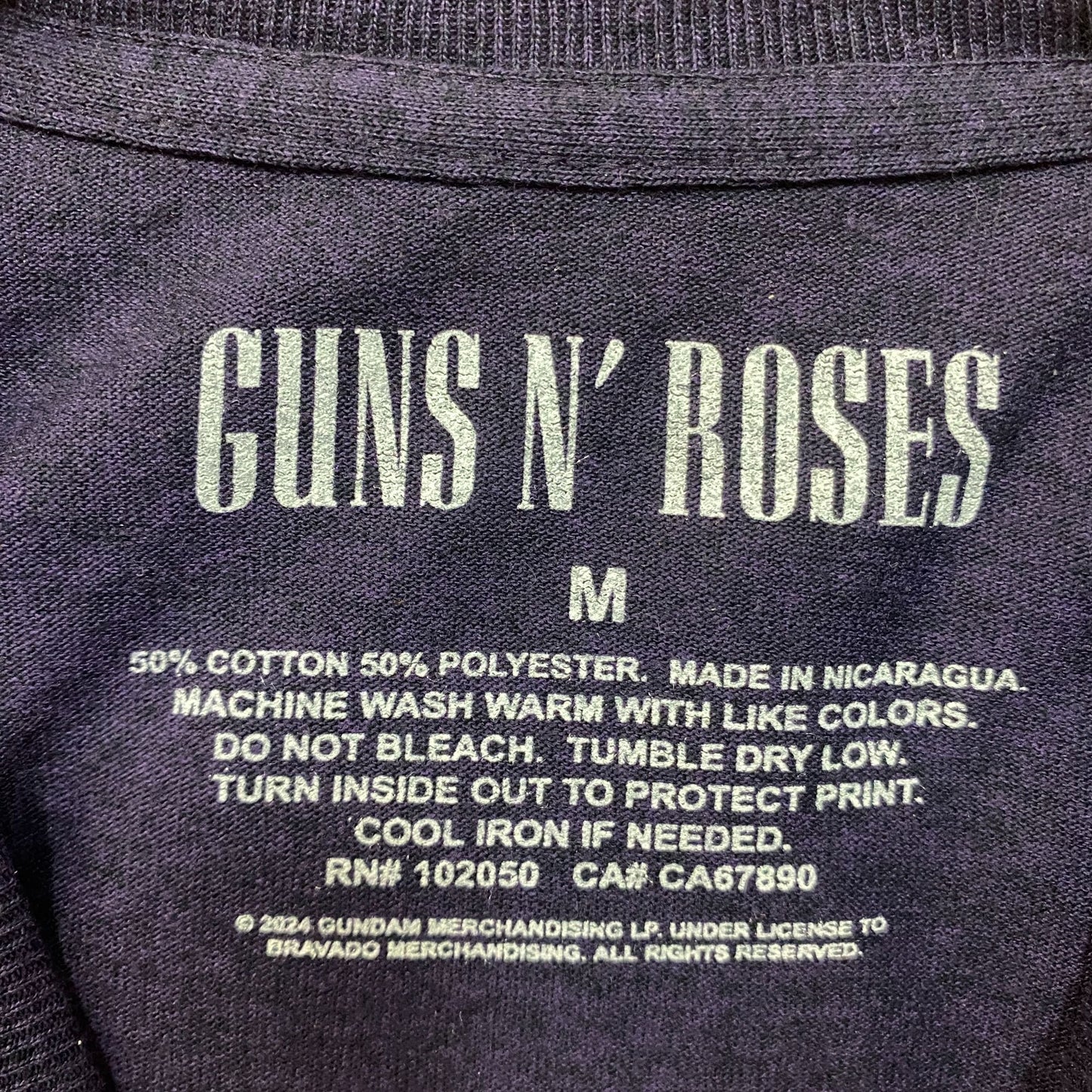 Guns N Roses Grim Reaper T-Shirt Medium