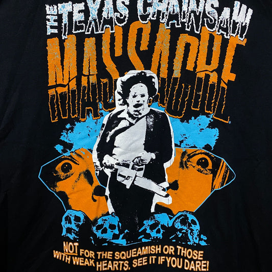 The Texas Chainsaw Massacre Who Will Survive Horror T-Shirt Large