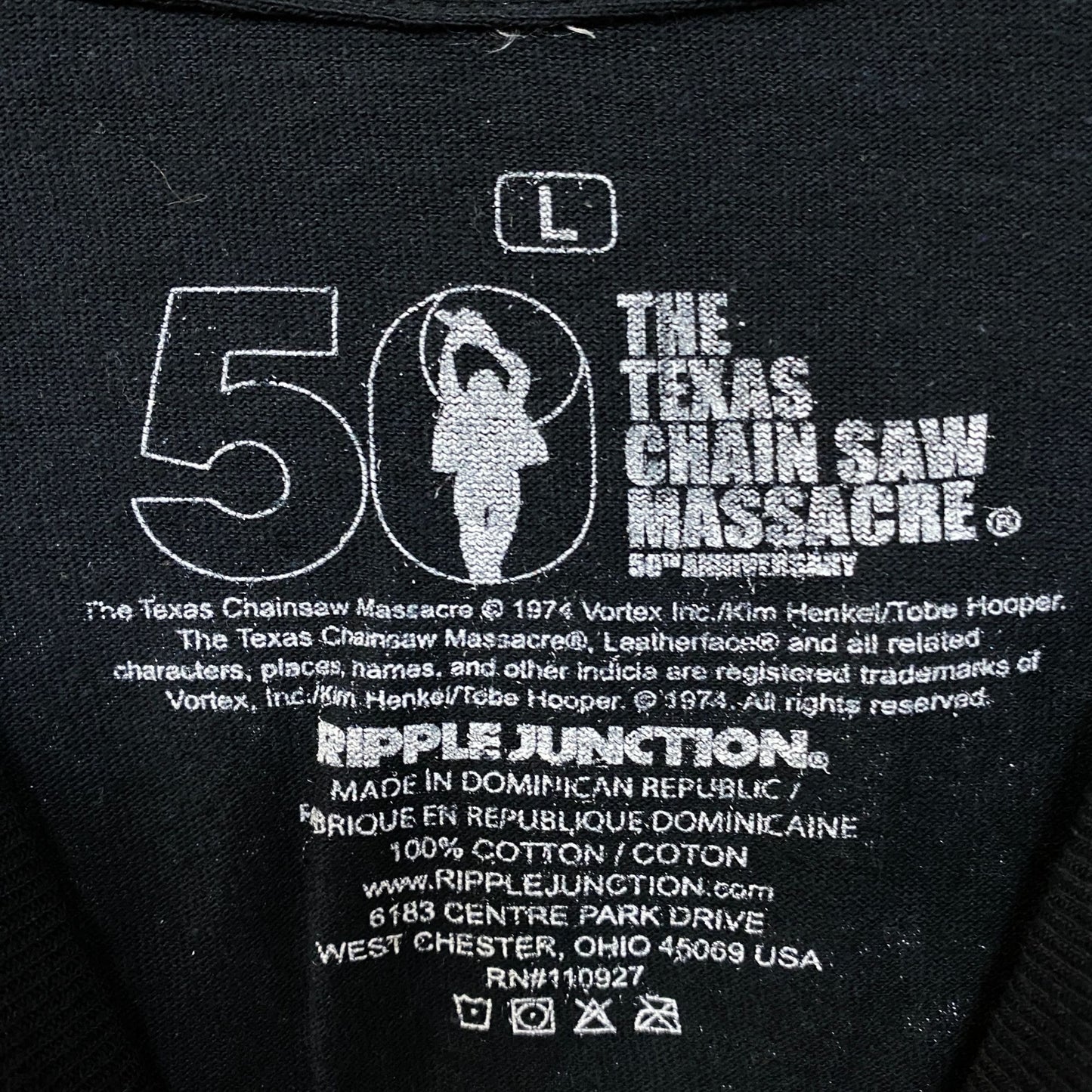 The Texas Chainsaw Massacre Who Will Survive Horror T-Shirt Large