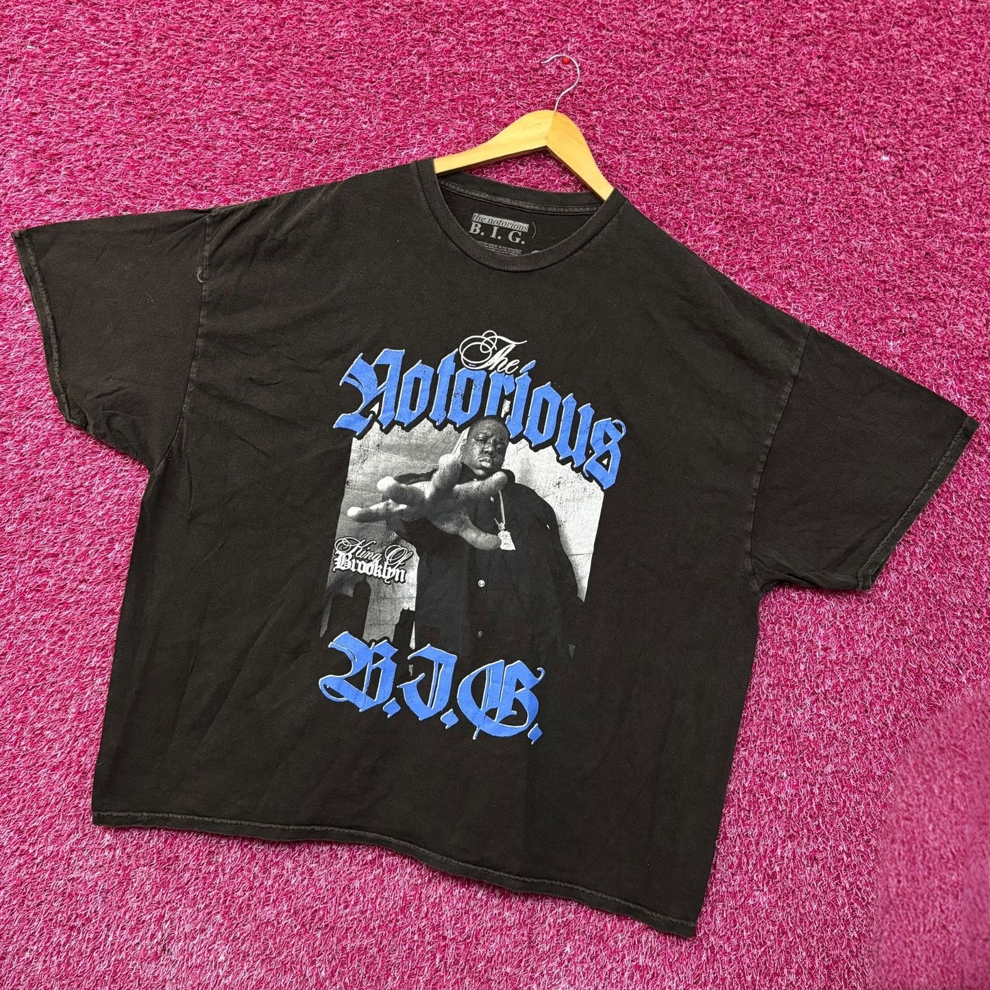 The Notorious B.I.G. King of Brooklyn Big T-shirt 3XL