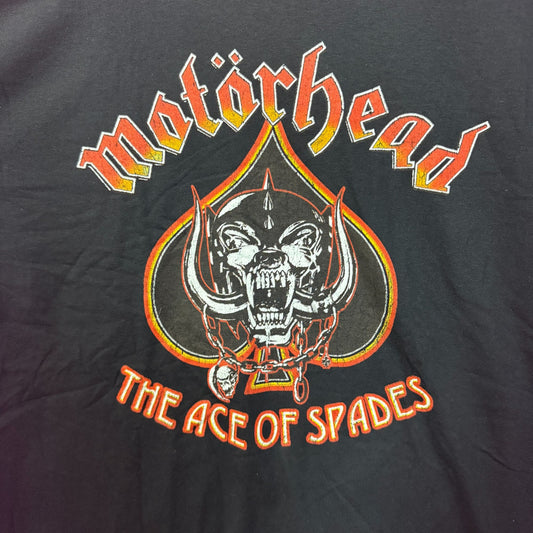 Motorhead The Ace of Spades AlbumArt Heavy Metal Band Tee M