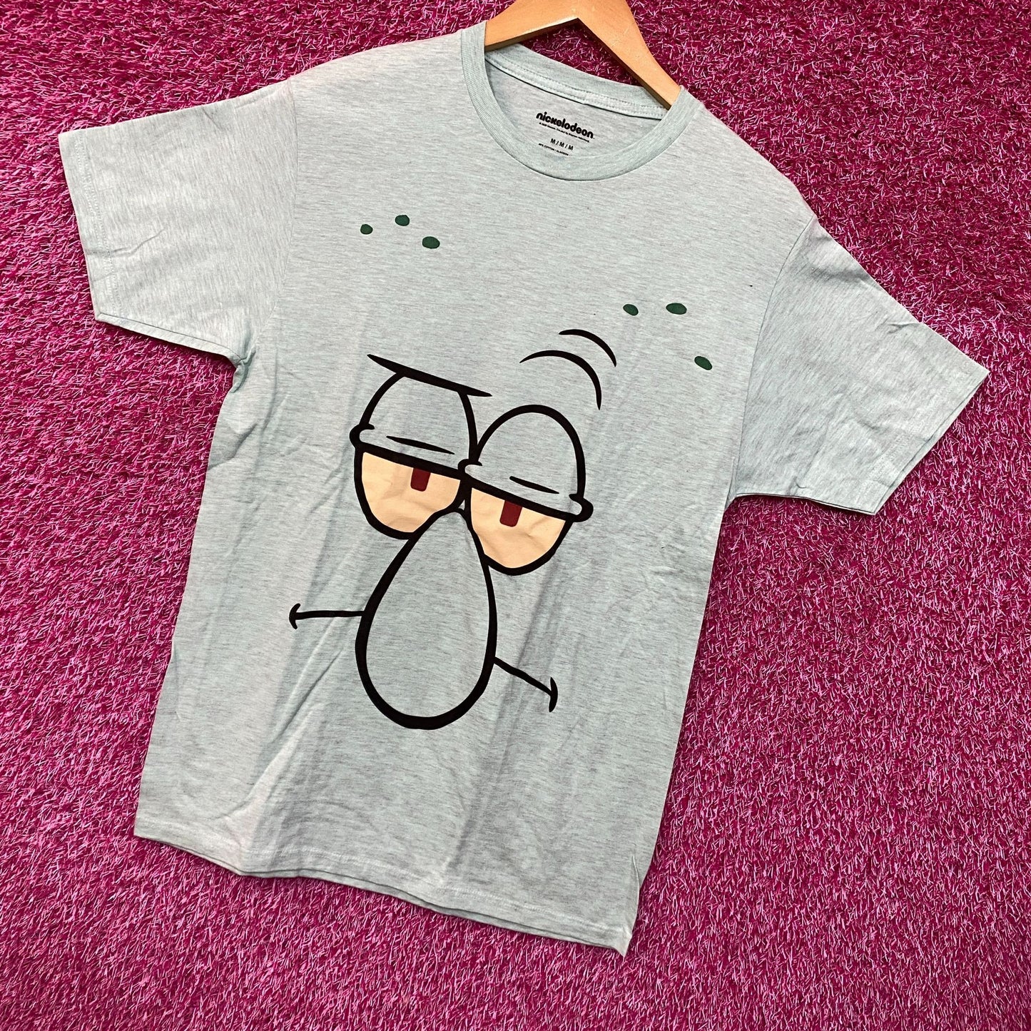 SpongeBob Squarpants Squidward Face Tshirt size medium