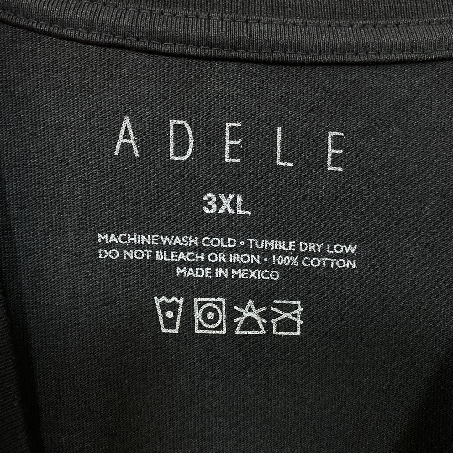Adele Weekends with Adele Saturn Photo Graphic Design T-Shirt 3XL