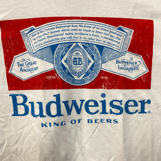 Budweiser King Of Beers Vintage Style T-Shirt XL