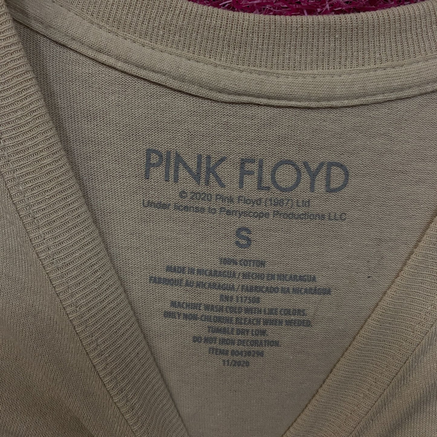 Pink Floyd World Tour 1973 Rock Tshirt size Small