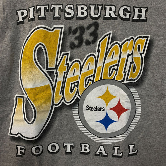 Junk Food Clothing NFL Pittsburgh Steelers Bootleg Flea Market Tee Small