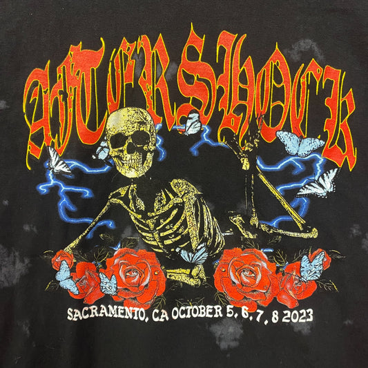 Aftershock Festival Sacramento 2023 Black T-Shirt L