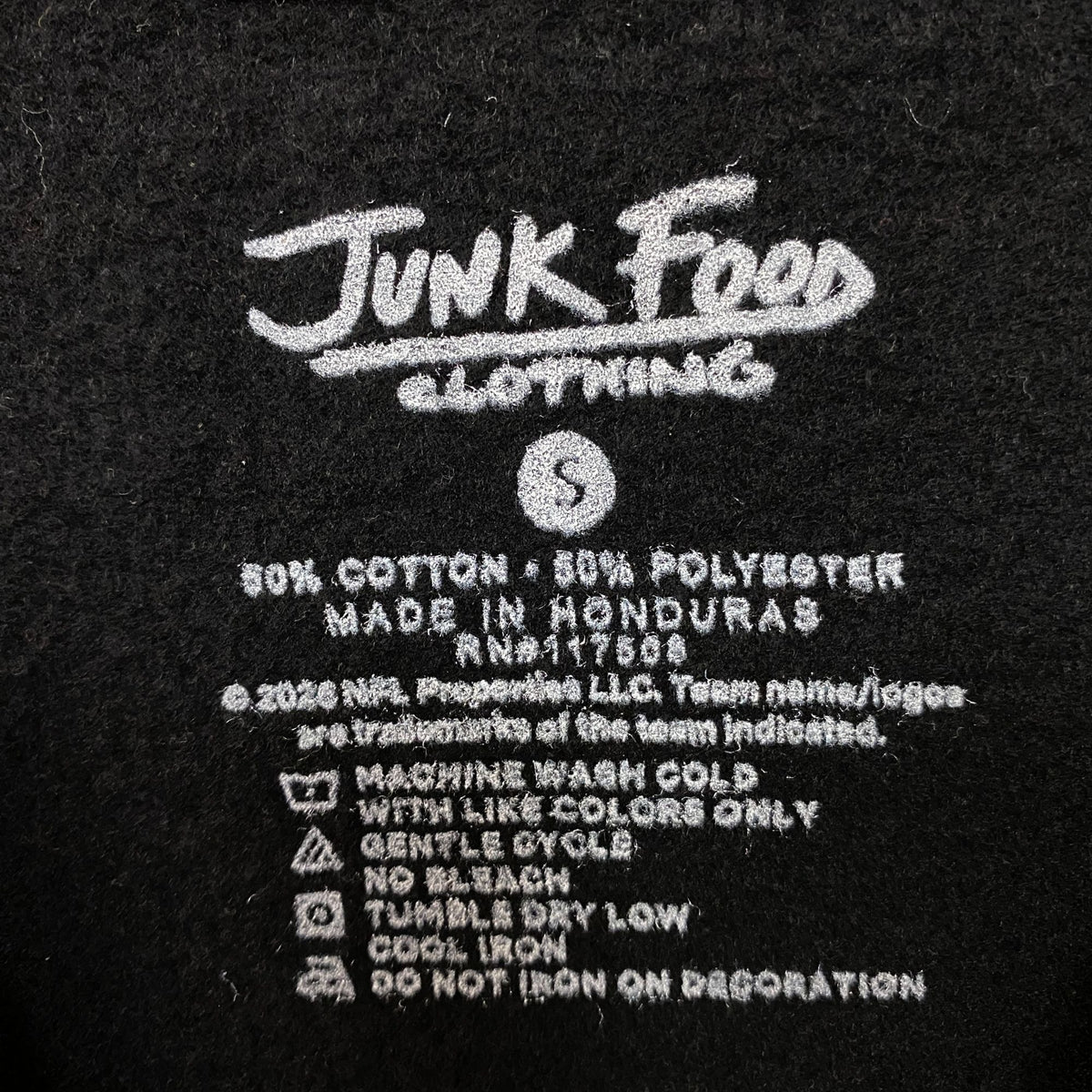 Junk Food Clothing NFL Pittsburgh Steelers Helmet Flea Market Crew Fleece Sweatshirt Small