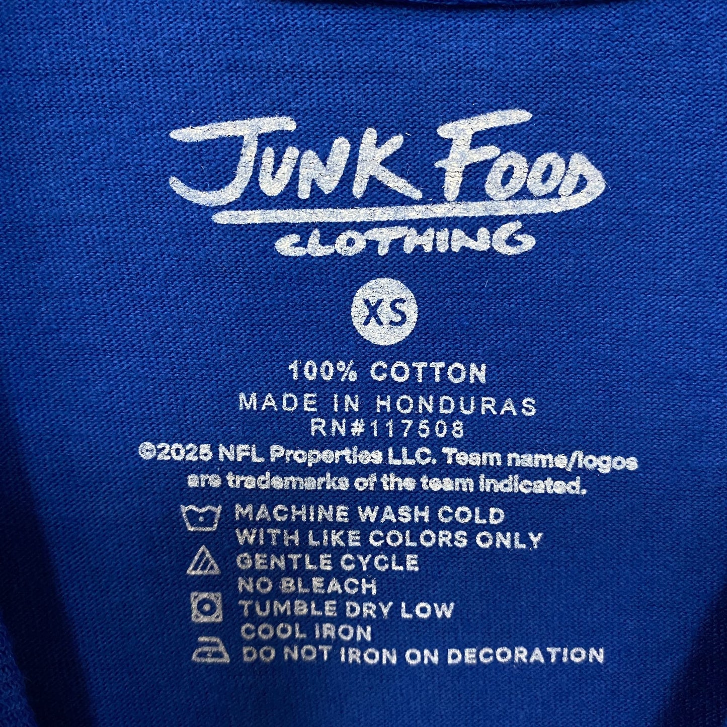 Junk Food Clothing NFL Seattle Seahawks Checkdown Flea Market Tee XS