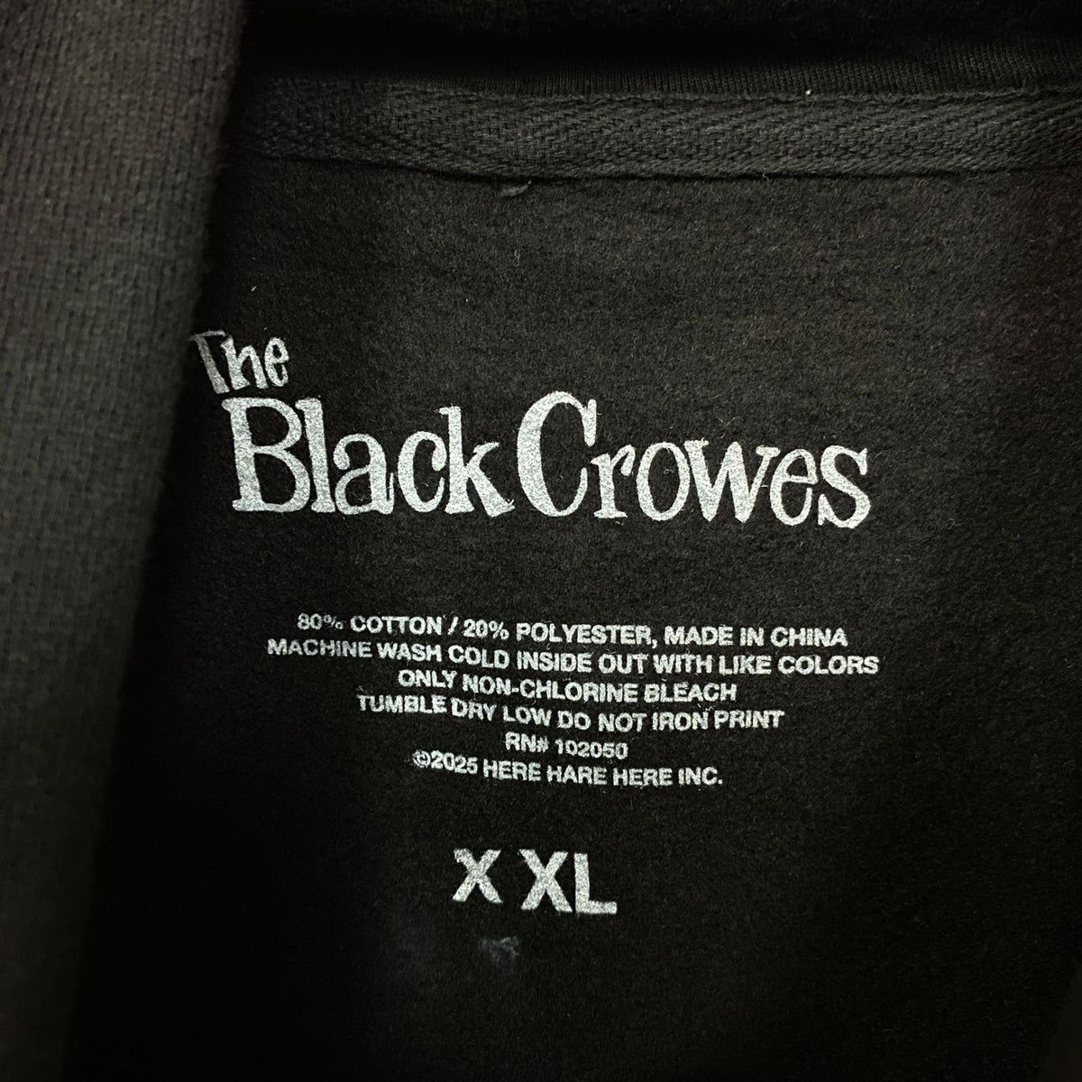 The Black Crowes Amorica or Bust Hoodie size 2XL