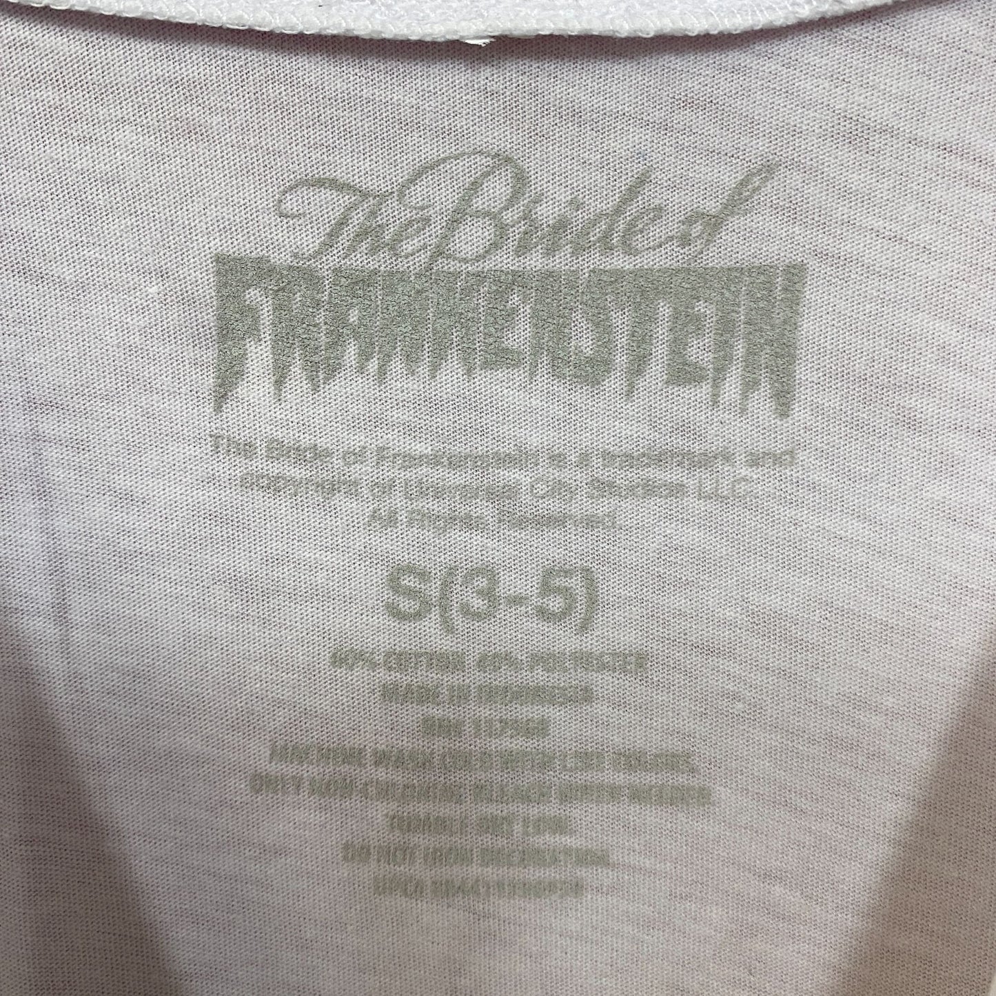 The Bride Of Frankenstein Monster Pop Art T-Shirt Small