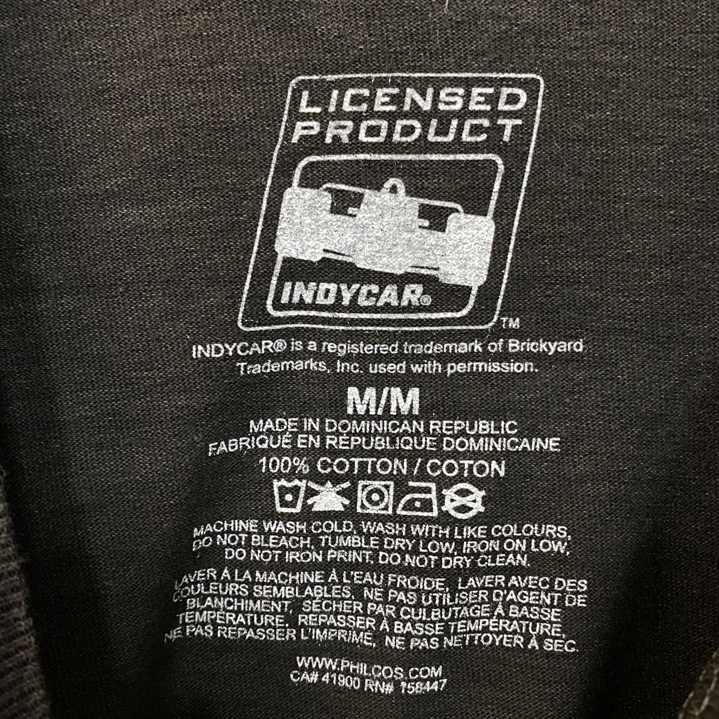 Philcos Boys' IndyCar Race Car Graphic Design T-Shirt Medium