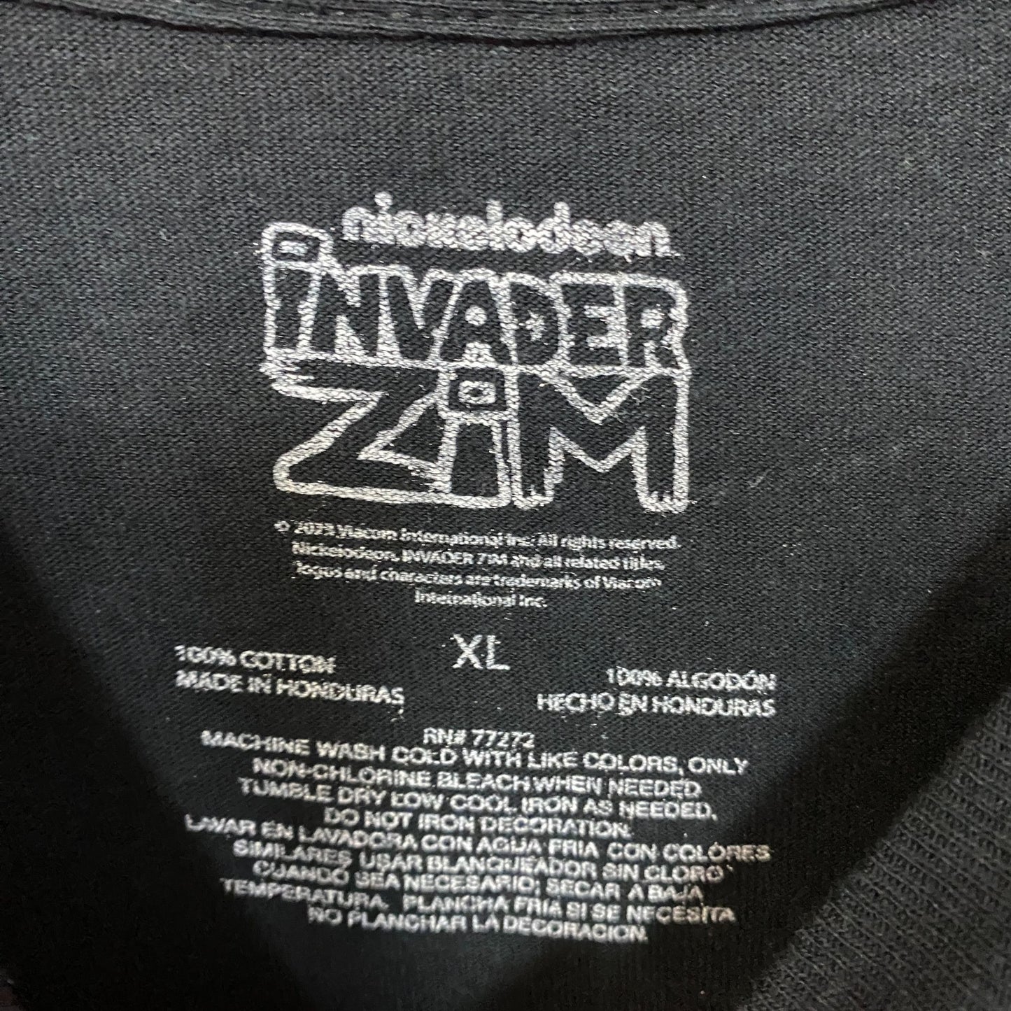 Nickelodeon Invader Zim You Mad Gir T-Shirt Size XL