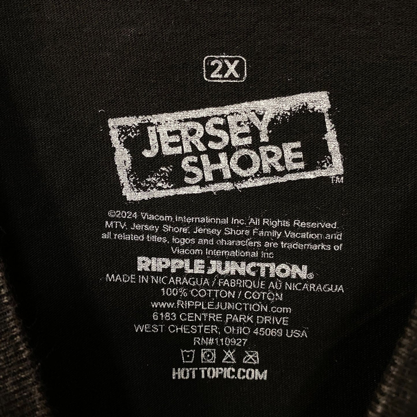Jersey Shore Fresh To Death Collage Graphic T-Shirt 3XL