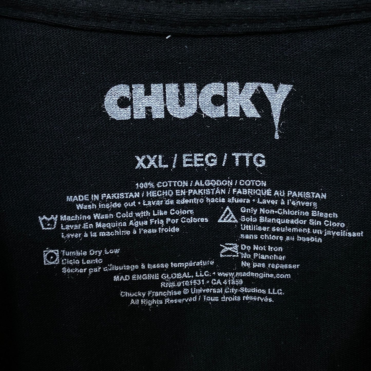 Childs Play Chucky Good Guys Horror T-Shirt 2XL