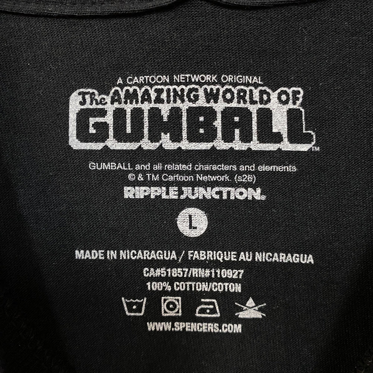 Cartoon Network The Amazing World of Gumball T-Shirt Large