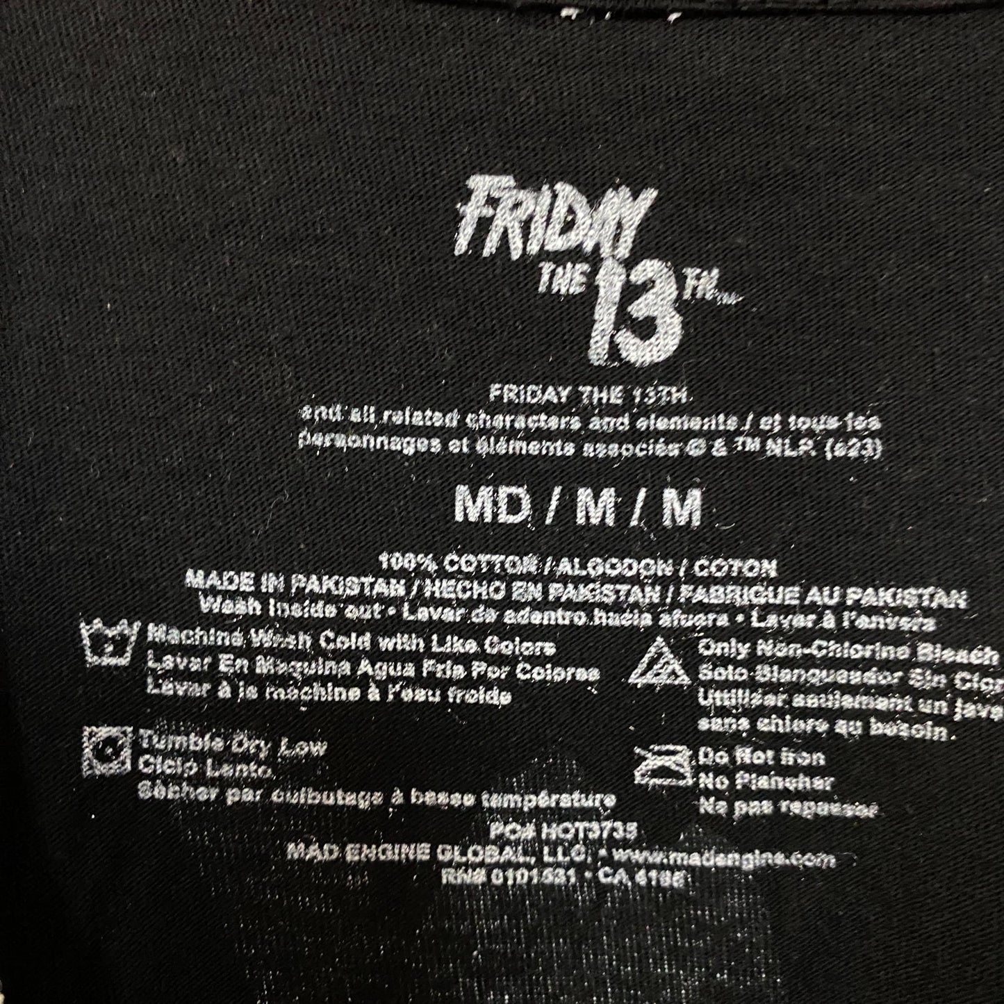 Friday the 13th Jason Forest Graphic T-Shirt Medium