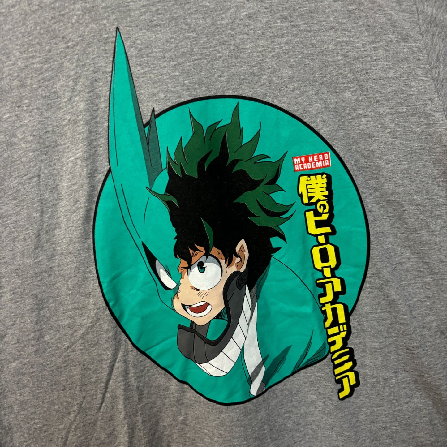 My Hero Academia Deku Anime Tshirt size XL